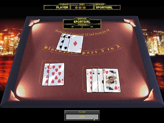 Mascotte Blackjack Deluxe Screenshot